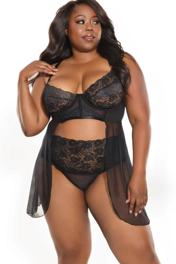After Hours Babydoll & Thong