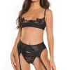 After Hours Bra, Garter Belt & Thong