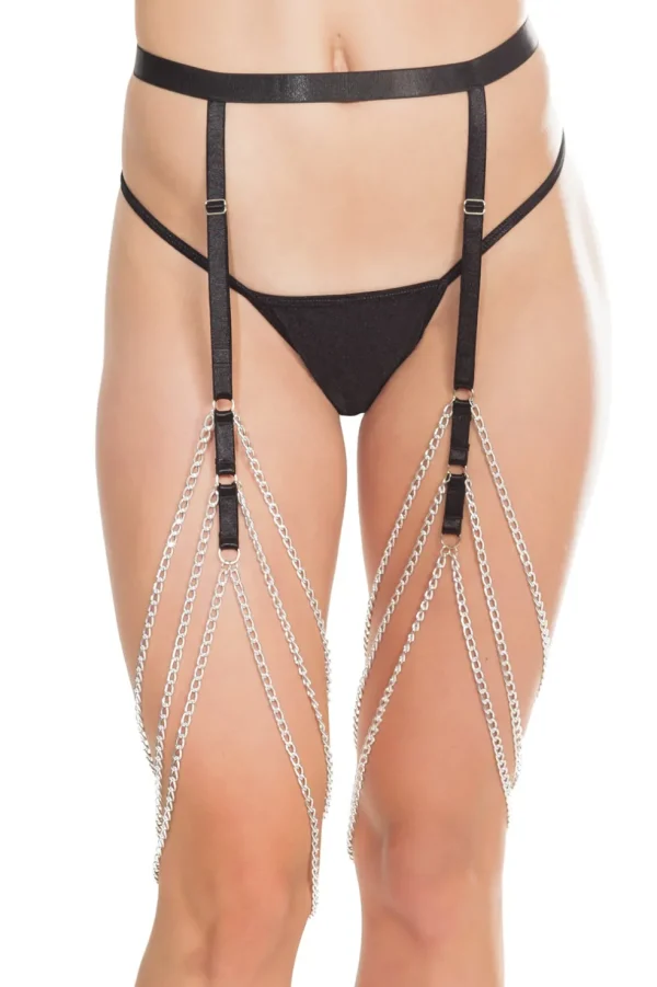 Chain Gain Garter Belt