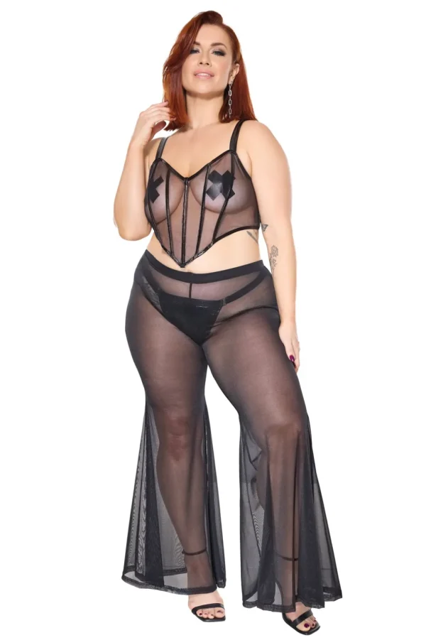 Cosmic Revolution Mesh Pants