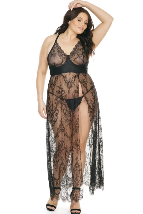 Elegant Edge Gown