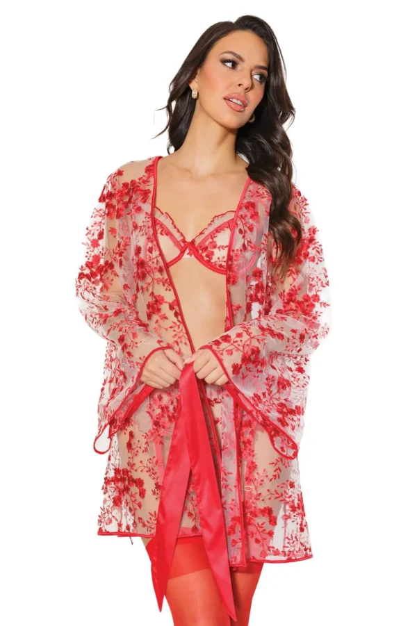 Floral Fantasy Robe