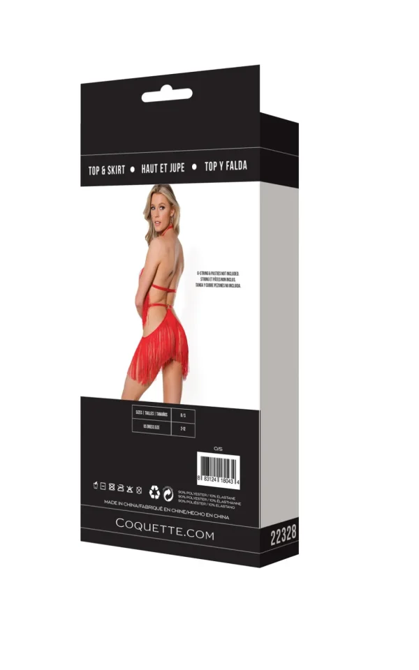 Fringe Benefits Fringe Top & Skirt Harness Set