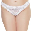 Lustful Lace Crotchless Panty