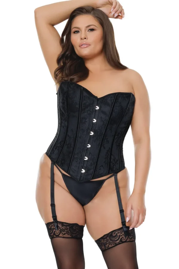 Midnight Hourglass Corset