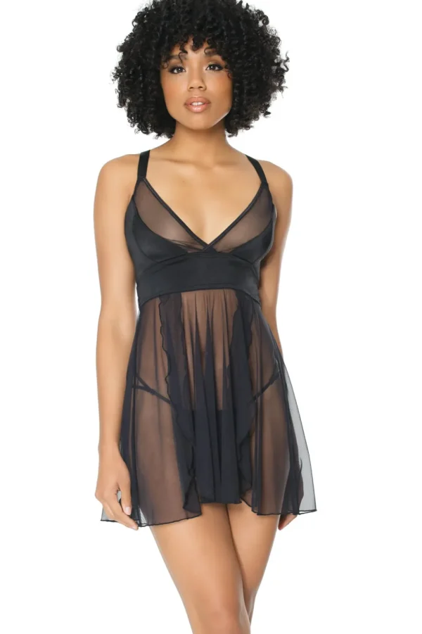 Peep Show Babydoll & G-String