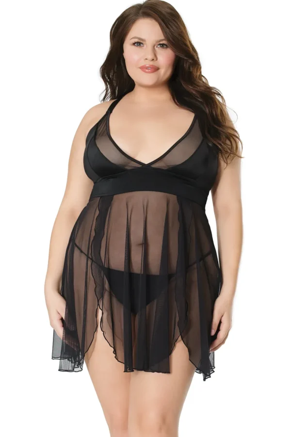 Peep Show Babydoll & G-String