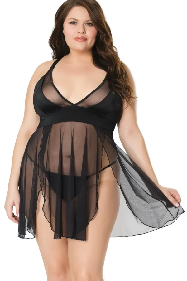 Peep Show Babydoll & G-String