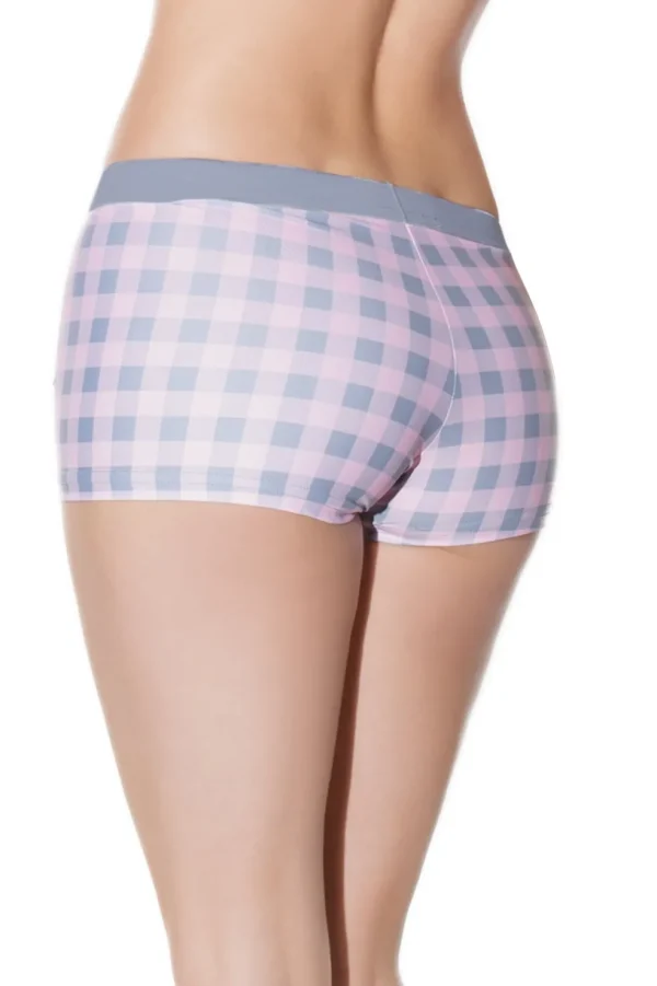 Plaid About You Booty Shorts