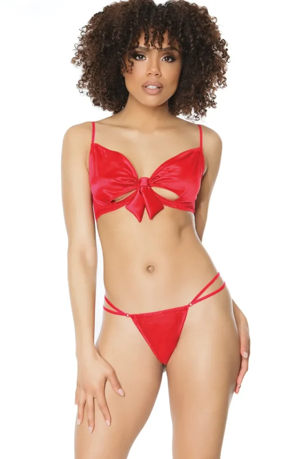 Red Handed Bra Set