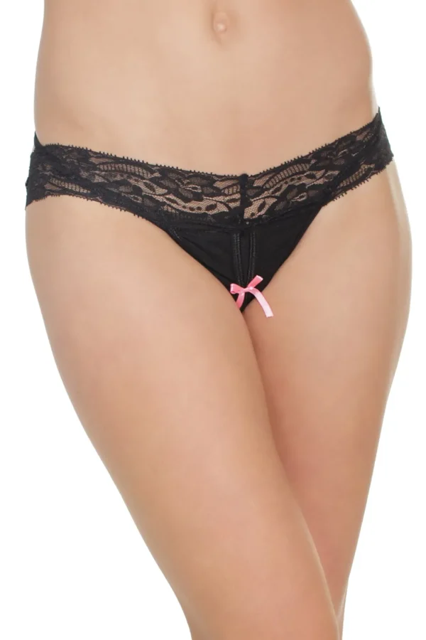 Risky Business Crotchless Thong