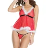 Sleigh Belle Babydoll & G-String