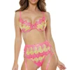 Warm Sunset Bra, Garter Belt & Thong