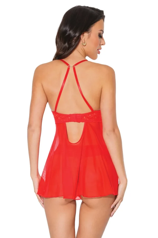 Winter Whisper Babydoll & Thong