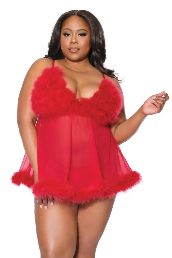 Winter Wonderland Babydoll & G-String